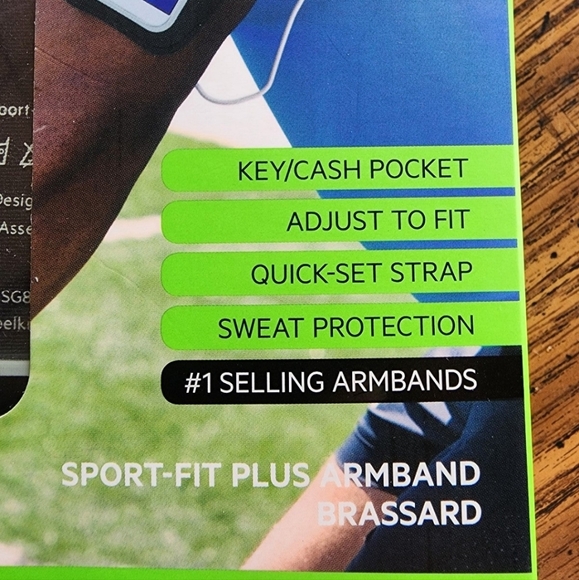 Belkin Sport-Fit Plus Armband For Samsung Galaxy S4/S5 - Picture 9 of 9